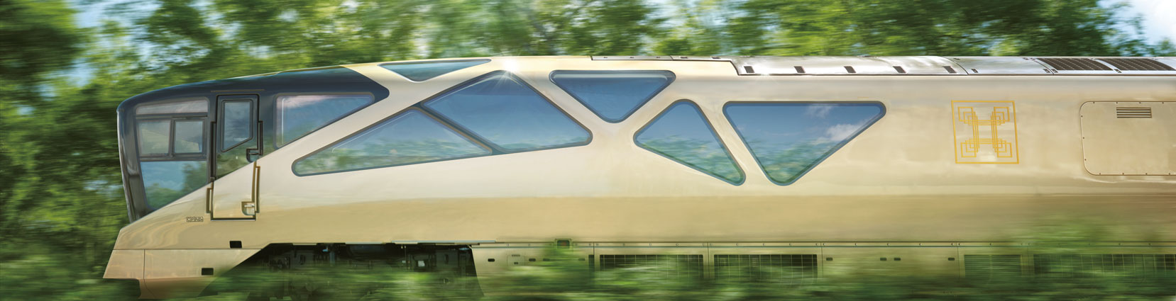 Cruise Train on rails