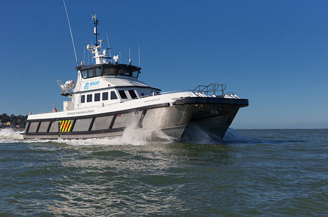 New Wind Farm Support Vessels For Seacat Services With Mtu Engines