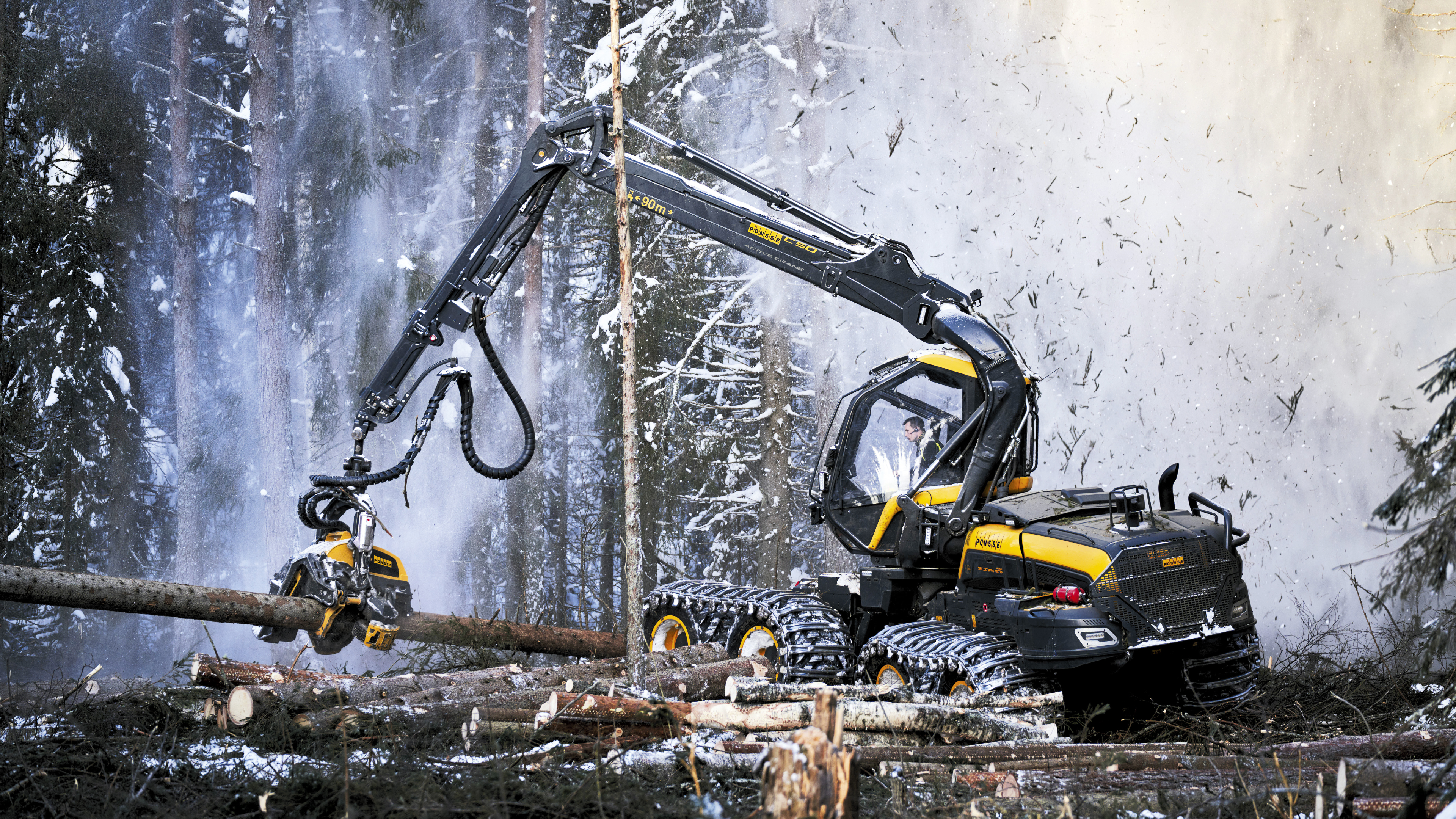 Forestry machinery clearance