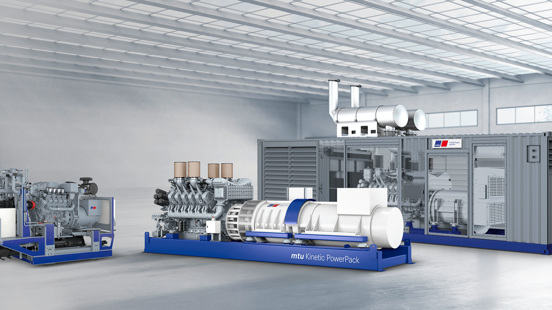 Groupe électrogène diesel industriel puissant